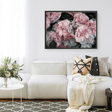 Shop Pink Blooms Art Print a floral themed painted wall art print from The Print Emporium wall artwork collection - Buy Australian made fine art painting style poster and framed prints for the home and your interior decor room, TPE-059-AP