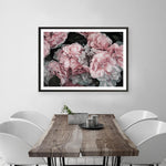 Shop Pink Blooms Art Print a floral themed painted wall art print from The Print Emporium wall artwork collection - Buy Australian made fine art painting style poster and framed prints for the home and your interior decor room, TPE-059-AP