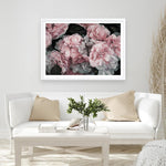 Shop Pink Blooms Art Print a floral themed painted wall art print from The Print Emporium wall artwork collection - Buy Australian made fine art painting style poster and framed prints for the home and your interior decor room, TPE-059-AP