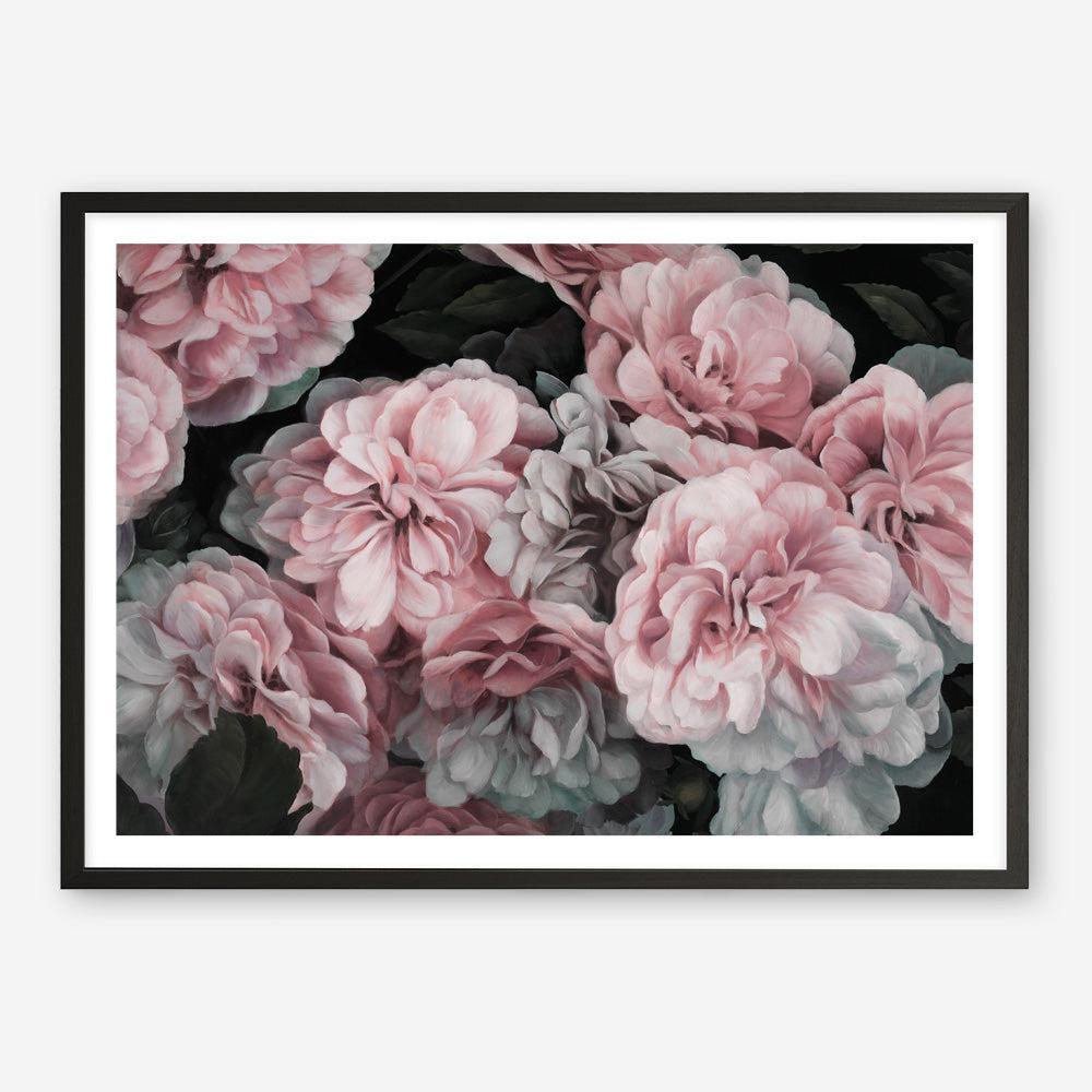 Shop Pink Blooms Art Print a floral themed painted wall art print from The Print Emporium wall artwork collection - Buy Australian made fine art painting style poster and framed prints for the home and your interior decor room, TPE-059-AP