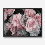 Shop Pink Blooms Canvas Print a floral themed painted framed canvas wall art print from The Print Emporium artwork collection - Buy Australian made fine art painting style stretched canvas prints for the home and your interior decor space, TPE-059-CA-35X46-NF