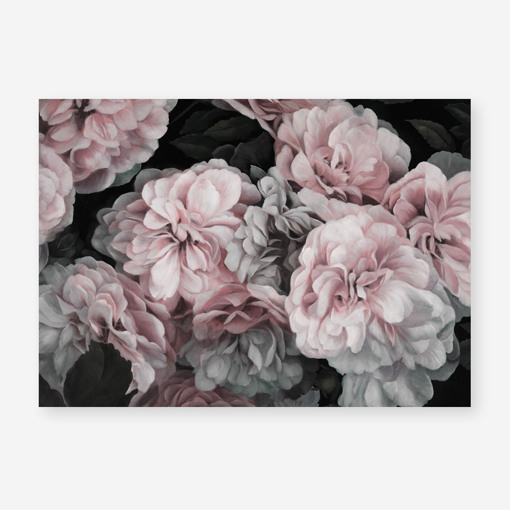 Shop Pink Blooms II Art Print a floral themed painted wall art print from The Print Emporium wall artwork collection - Buy Australian made fine art painting style poster and framed prints for the home and your interior decor room, TPE-458-AP