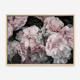 Shop Pink Blooms II Canvas Print a floral themed painted framed canvas wall art print from The Print Emporium artwork collection - Buy Australian made fine art painting style stretched canvas prints for the home and your interior decor space, TPE-458-CA-35X46-NF
