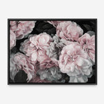 Shop Pink Blooms II Canvas Print a floral themed painted framed canvas wall art print from The Print Emporium artwork collection - Buy Australian made fine art painting style stretched canvas prints for the home and your interior decor space, TPE-458-CA-35X46-NF