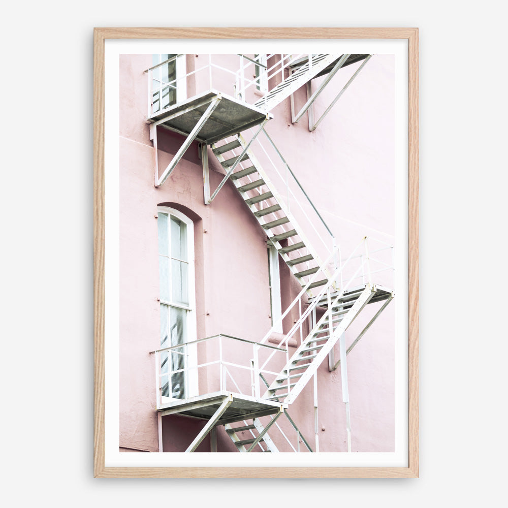 Shop Pink Building Photo Art Print a photography wall art print from The Print Emporium wall artwork collection - Buy Australian made fine art poster and framed prints for the home and your interior decor room, TPE-454-AP