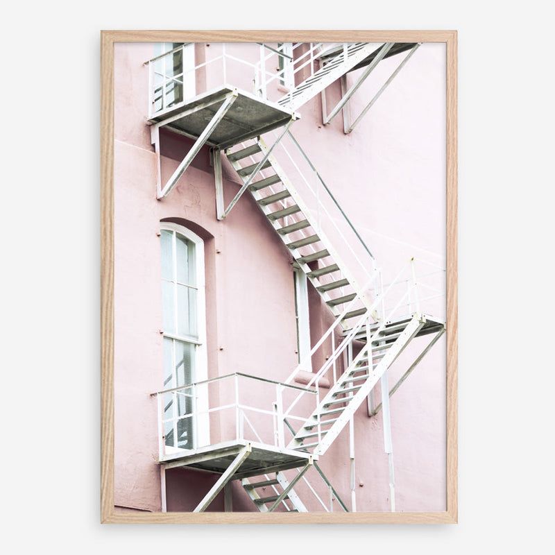 Shop Pink Building Photo Art Print a photography wall art print from The Print Emporium wall artwork collection - Buy Australian made fine art poster and framed prints for the home and your interior decor room, TPE-454-AP