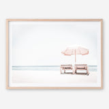 Shop Pink Parasol II Photo Art Print a coastal themed photography wall art print from The Print Emporium wall artwork collection - Buy Australian made fine art poster and framed prints for the home and your interior decor, TPE-898-AP