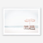 Shop Pink Parasol II Photo Art Print a coastal themed photography wall art print from The Print Emporium wall artwork collection - Buy Australian made fine art poster and framed prints for the home and your interior decor, TPE-898-AP