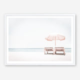 Shop Pink Parasol II Photo Art Print a coastal themed photography wall art print from The Print Emporium wall artwork collection - Buy Australian made fine art poster and framed prints for the home and your interior decor, TPE-898-AP