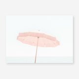 Shop Pink Parasol Photo Art Print a coastal themed photography wall art print from The Print Emporium wall artwork collection - Buy Australian made fine art poster and framed prints for the home and your interior decor, TPE-543-AP