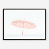 Shop Pink Parasol Photo Art Print a coastal themed photography wall art print from The Print Emporium wall artwork collection - Buy Australian made fine art poster and framed prints for the home and your interior decor, TPE-543-AP