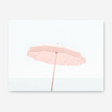 Shop Pink Parasol Photo Canvas Print a coastal themed photography framed stretched canvas print from The Print Emporium wall artwork collection - Buy Australian made prints for the home and your interior decor space, TPE-543-CA-35X46-NF