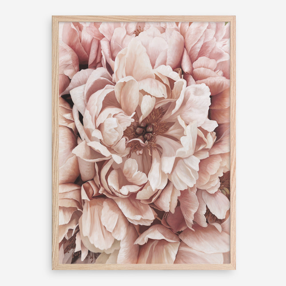 Shop Pink Petals I Art Print a floral themed painted wall art print from The Print Emporium wall artwork collection - Buy Australian made fine art painting style poster and framed prints for the home and your interior decor room, TPE-341-AP