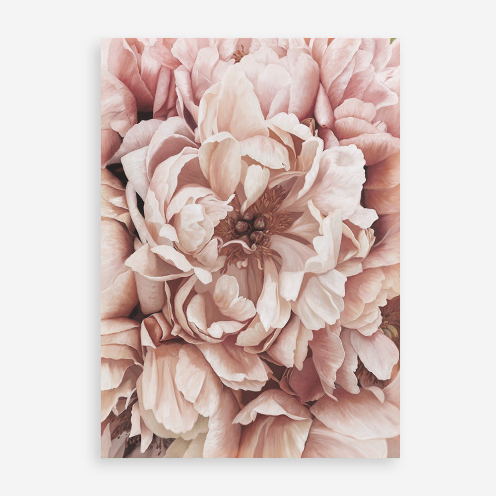 Shop Pink Petals I Art Print a floral themed painted wall art print from The Print Emporium wall artwork collection - Buy Australian made fine art painting style poster and framed prints for the home and your interior decor room, TPE-341-AP