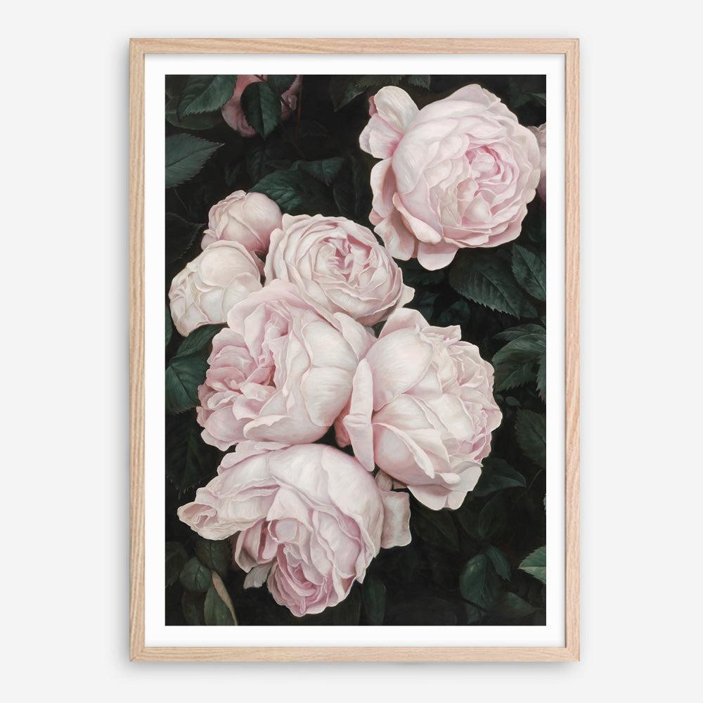 Shop Pink Roses Art Print a floral themed painted wall art print from The Print Emporium wall artwork collection - Buy Australian made fine art painting style poster and framed prints for the home and your interior decor room, TPE-002-AP
