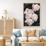 Shop Pink Roses Art Print a floral themed painted wall art print from The Print Emporium wall artwork collection - Buy Australian made fine art painting style poster and framed prints for the home and your interior decor room, TPE-002-AP
