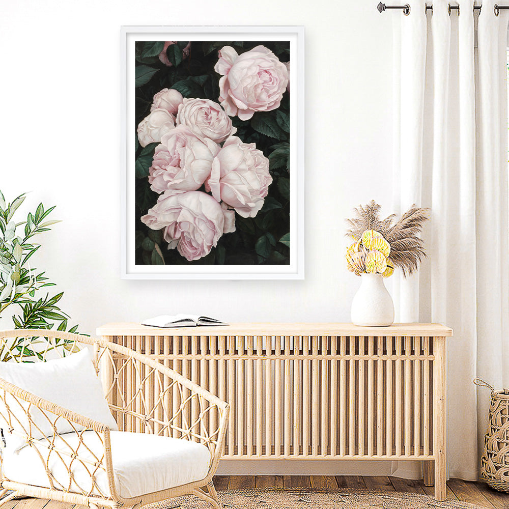 Buy Pink Roses Art Print | The Print Emporium®