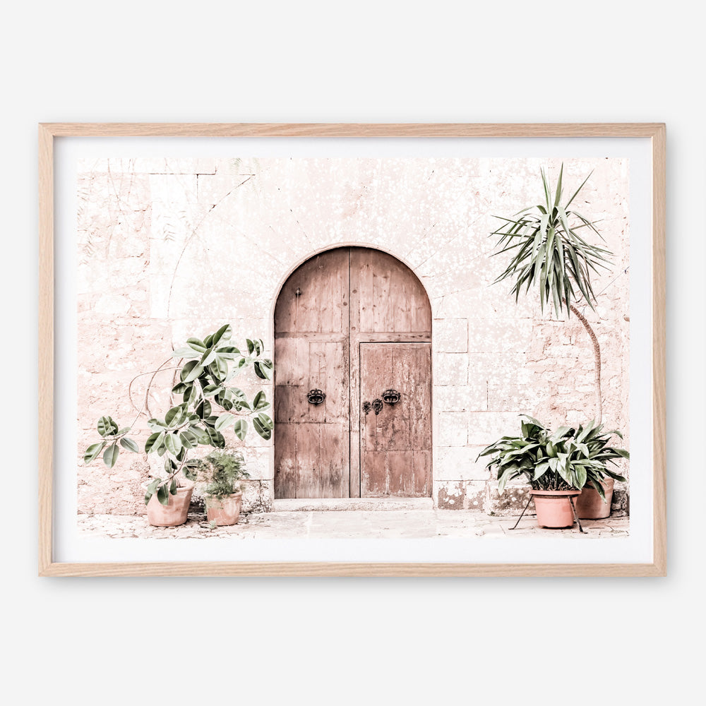 Shop Pink Villa Photo Art Print a Moroccan desert boho themed photography wall art print from The Print Emporium wall artwork collection - Buy Australian made fine art poster and framed prints for the home and your interior decor room, TPE-1247-AP