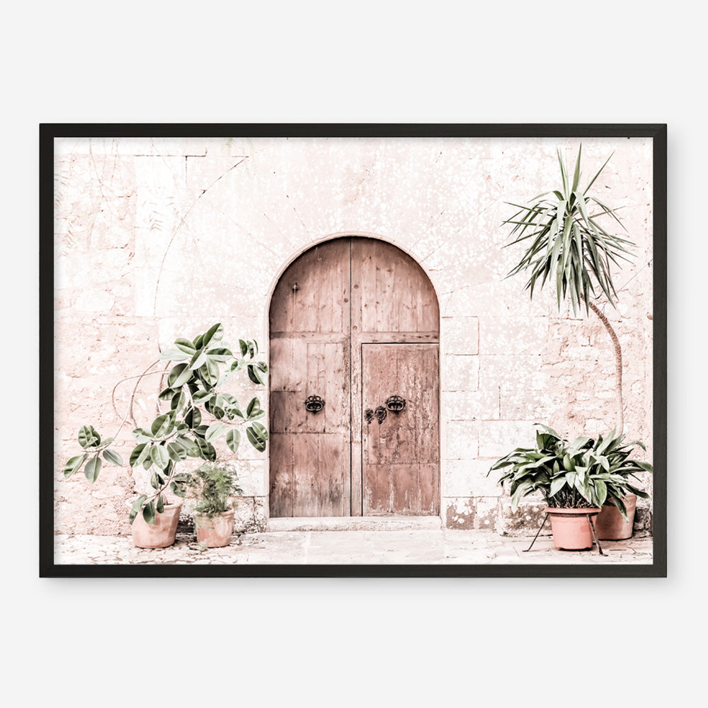Shop Pink Villa Photo Art Print a Moroccan desert boho themed photography wall art print from The Print Emporium wall artwork collection - Buy Australian made fine art poster and framed prints for the home and your interior decor room, TPE-1247-AP