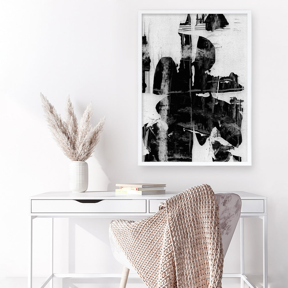 Shop Plume Art Print a painted abstract themed wall art print from The Print Emporium wall artwork collection - Buy Australian made fine art painting style poster and framed prints for the home and your interior decor room, TPE-DH-358-AP