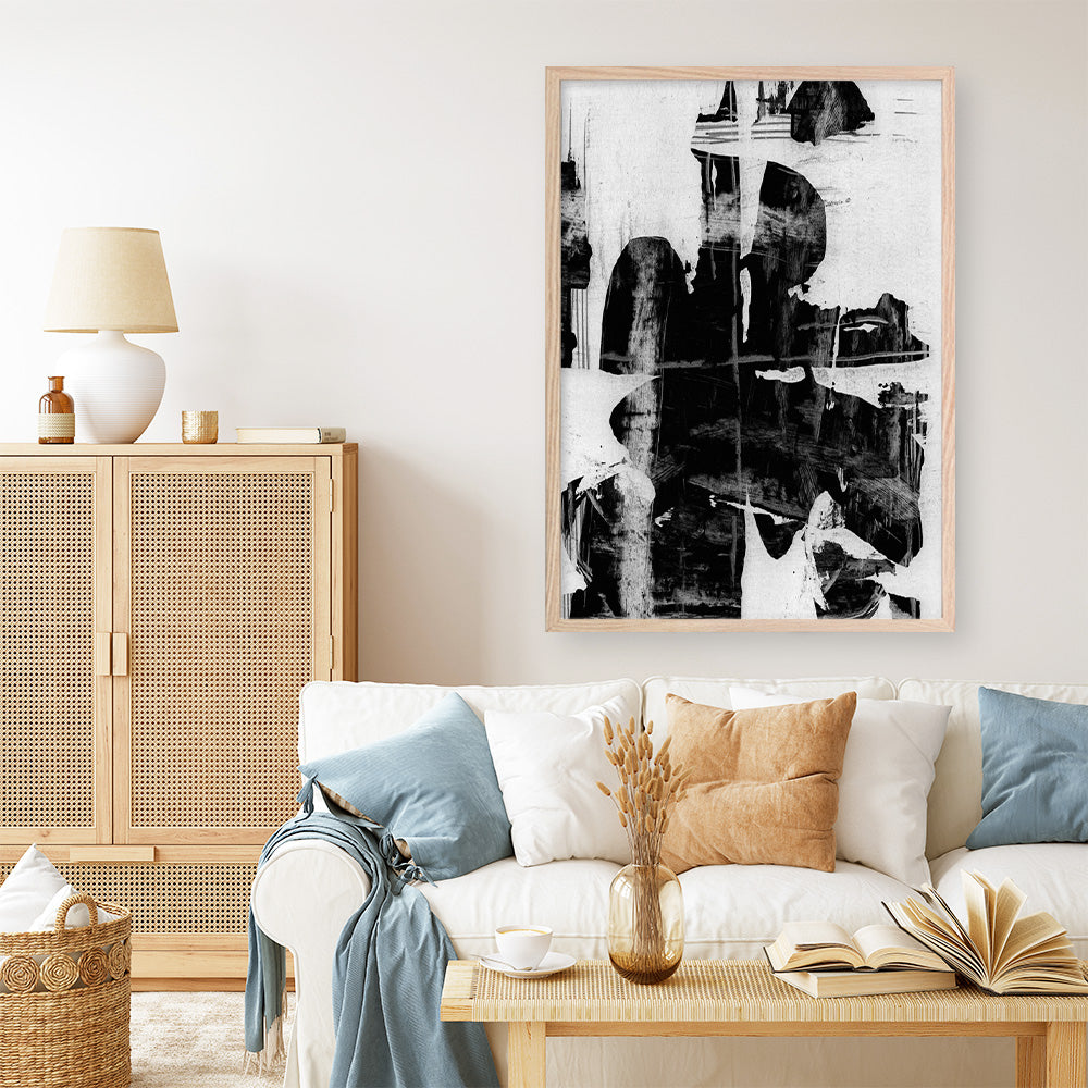 Shop Plume Art Print a painted abstract themed wall art print from The Print Emporium wall artwork collection - Buy Australian made fine art painting style poster and framed prints for the home and your interior decor room, TPE-DH-358-AP