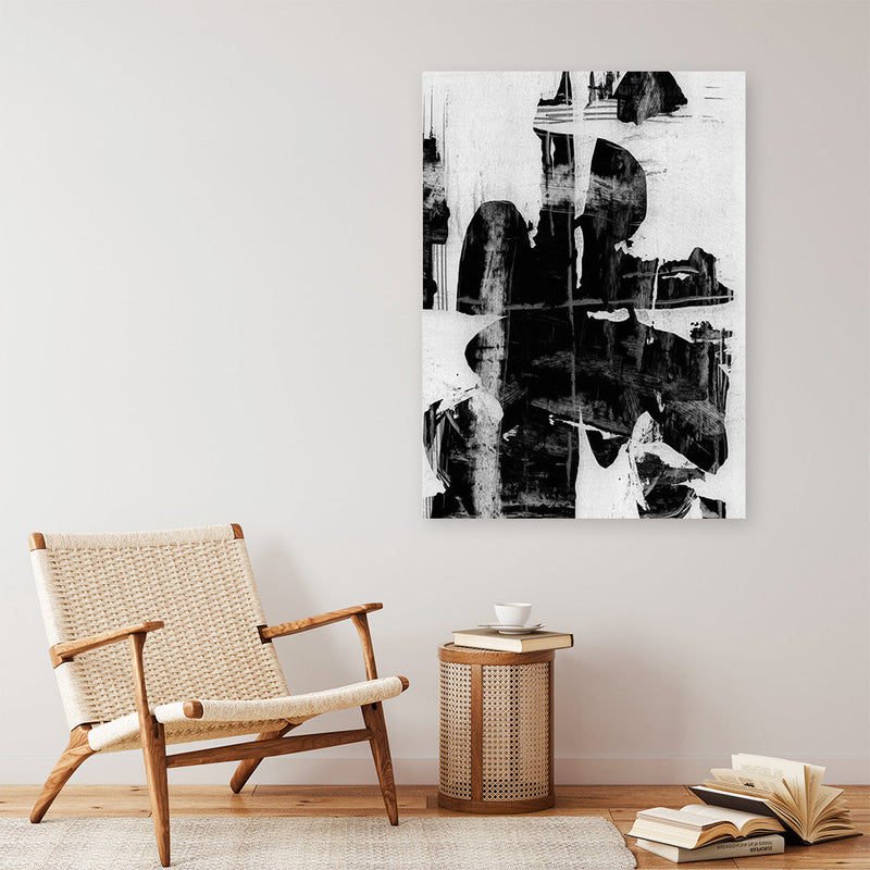 Shop Plume Canvas Print a painted abstract themed framed canvas wall art print from The Print Emporium artwork collection - Buy Australian made fine art painting style stretched canvas prints for the home and your interior decor space, TPE-DH-358-CA-35X46-NF