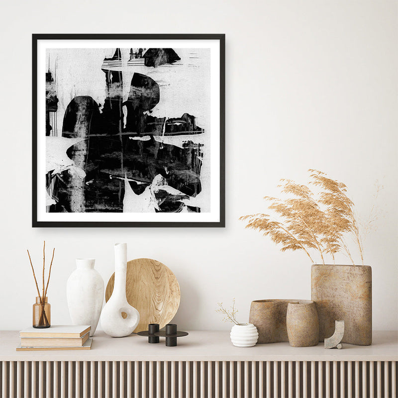 Shop Plume (Square) Art Print a painted abstract themed wall art print from The Print Emporium wall artwork collection - Buy Australian made fine art painting style poster and framed prints for the home and your interior decor room, TPE-DH-170-AP