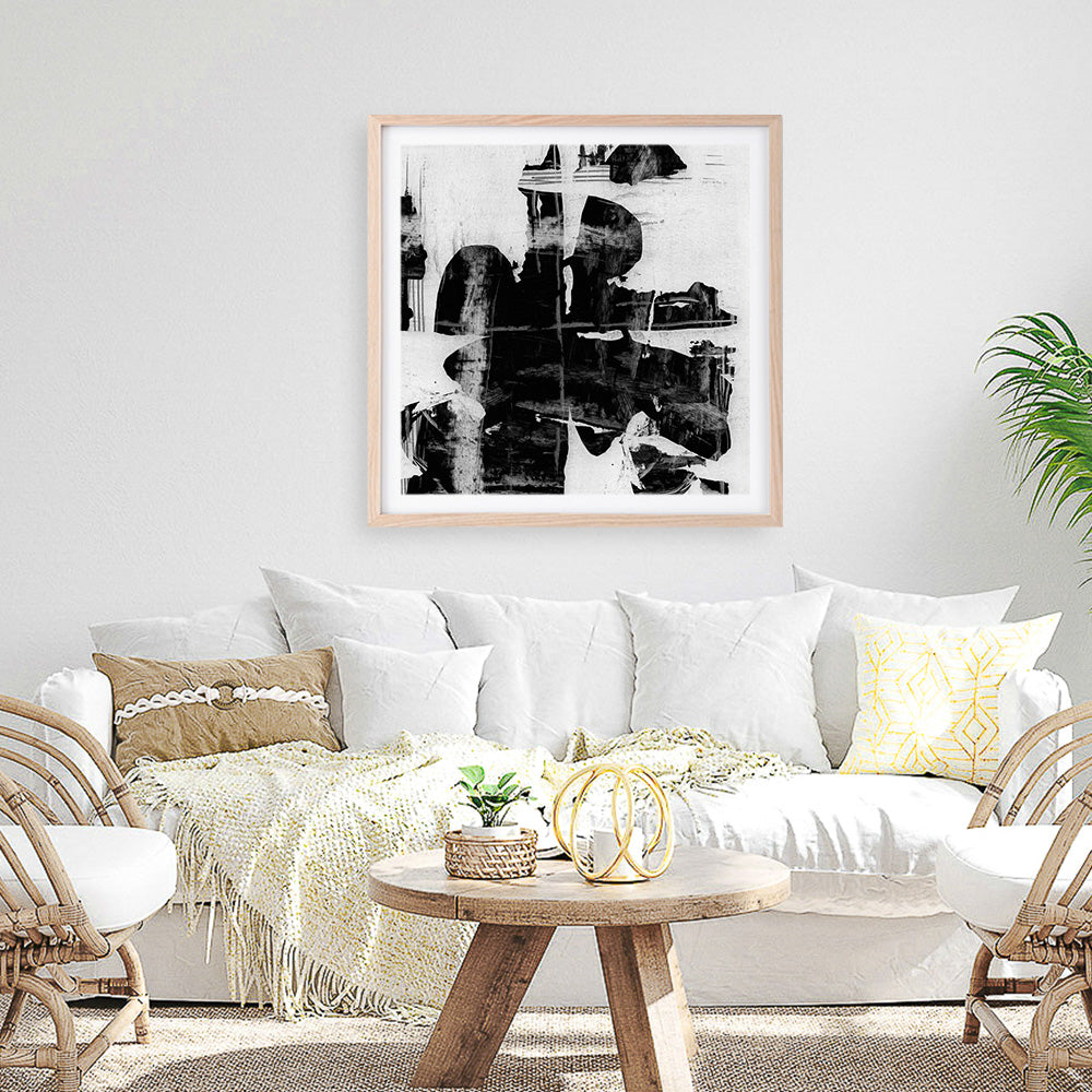 Shop Plume (Square) Art Print a painted abstract themed wall art print from The Print Emporium wall artwork collection - Buy Australian made fine art painting style poster and framed prints for the home and your interior decor room, TPE-DH-170-AP