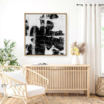 Shop Plume (Square) Canvas Print a painted abstract themed framed canvas wall art print from The Print Emporium artwork collection - Buy Australian made fine art painting style stretched canvas prints for the home and your interior decor space, TPE-DH-170-CA-40X40-NF