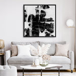 Shop Plume (Square) Canvas Print a painted abstract themed framed canvas wall art print from The Print Emporium artwork collection - Buy Australian made fine art painting style stretched canvas prints for the home and your interior decor space, TPE-DH-170-CA-40X40-NF