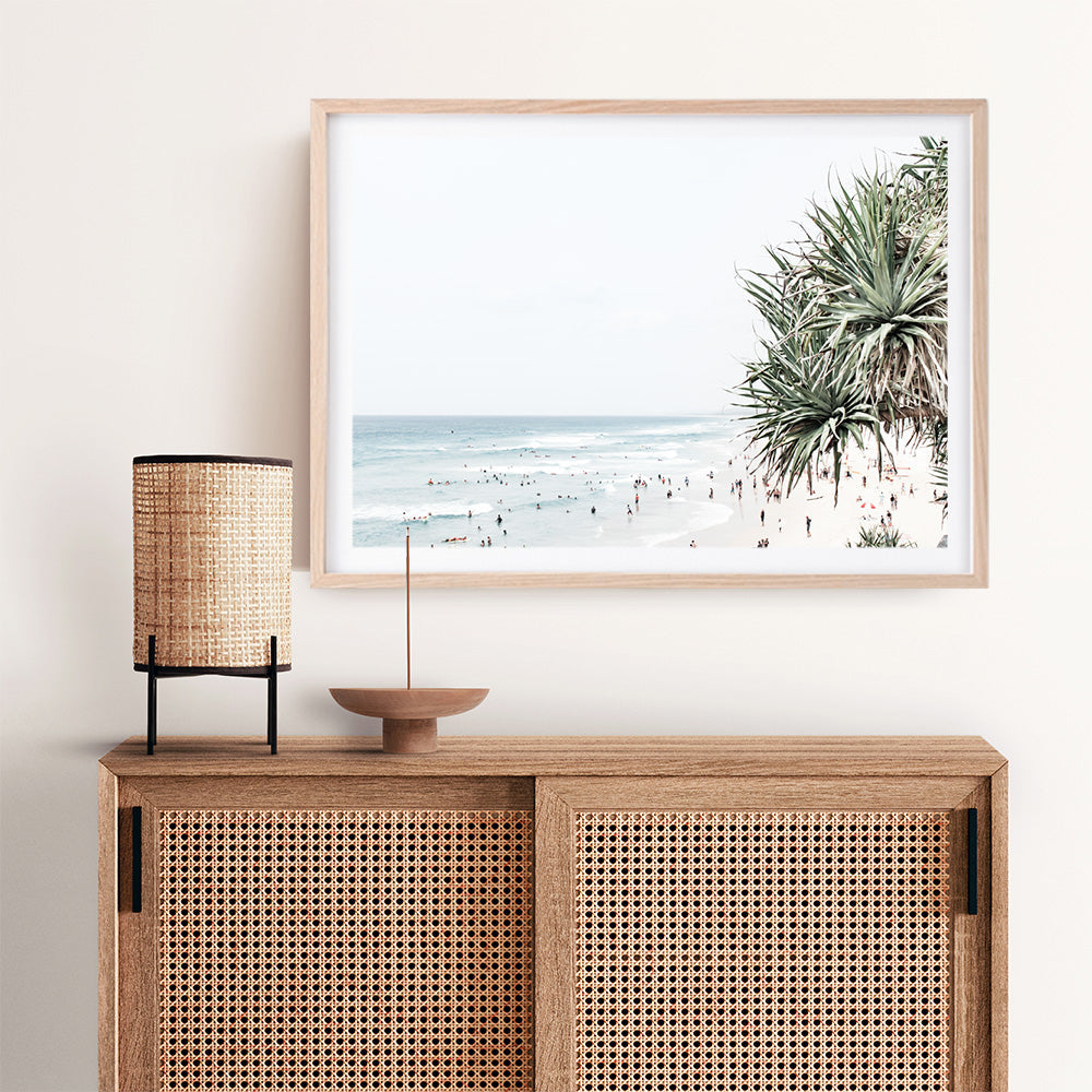 Shop Point Lookout Beach Photo Art Print a coastal themed photography wall art print from The Print Emporium wall artwork collection - Buy Australian made fine art poster and framed prints for the home and your interior decor, TPE-957-AP
