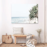 Shop Point Lookout Beach Photo Canvas Print a coastal themed photography framed stretched canvas print from The Print Emporium wall artwork collection - Buy Australian made prints for the home and your interior decor space, TPE-957-CA-35X46-NF