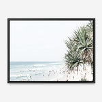 Shop Point Lookout Beach Photo Canvas Print a coastal themed photography framed stretched canvas print from The Print Emporium wall artwork collection - Buy Australian made prints for the home and your interior decor space, TPE-957-CA-35X46-NF
