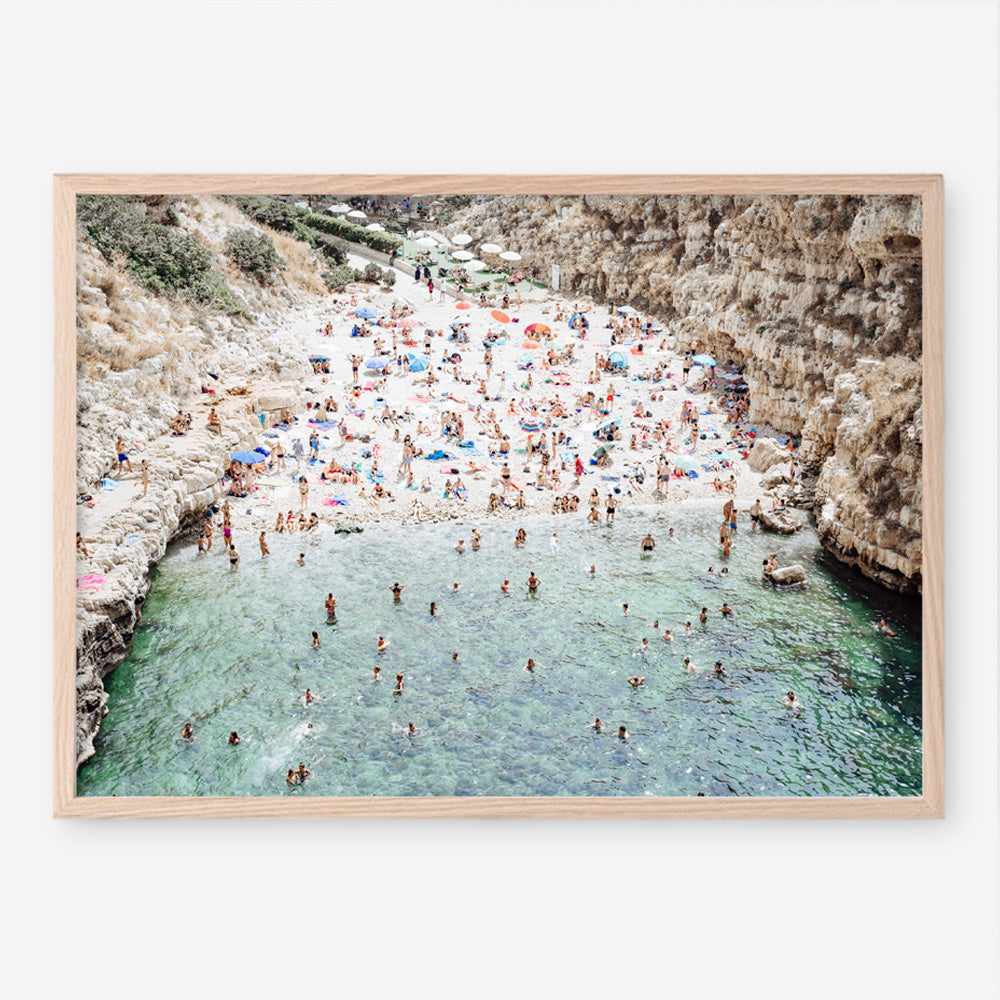 Shop Polignano A Mare From Above I Photo Art Print a coastal themed photography wall art print from The Print Emporium wall artwork collection - Buy Australian made fine art poster and framed prints for the home and your interior decor, TPE-1223-AP