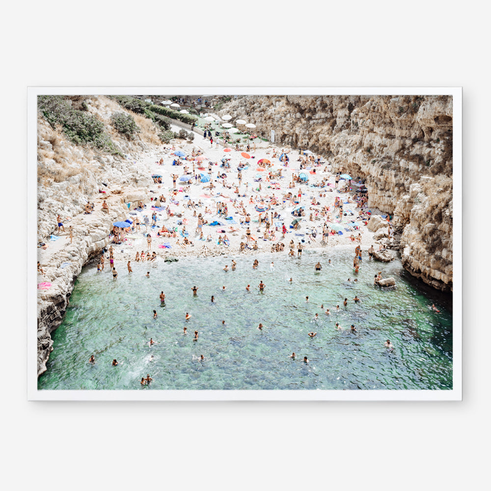 Shop Polignano A Mare From Above I Photo Art Print a coastal themed photography wall art print from The Print Emporium wall artwork collection - Buy Australian made fine art poster and framed prints for the home and your interior decor, TPE-1223-AP