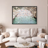 Shop Polignano A Mare From Above I Photo Art Print a coastal themed photography wall art print from The Print Emporium wall artwork collection - Buy Australian made fine art poster and framed prints for the home and your interior decor, TPE-1223-AP