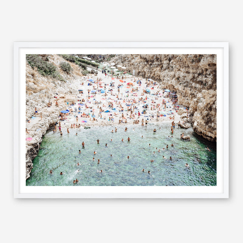 Shop Polignano A Mare From Above I Photo Art Print a coastal themed photography wall art print from The Print Emporium wall artwork collection - Buy Australian made fine art poster and framed prints for the home and your interior decor, TPE-1223-AP