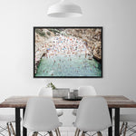 Shop Polignano A Mare From Above I Photo Canvas Print a coastal themed photography framed stretched canvas print from The Print Emporium wall artwork collection - Buy Australian made prints for the home and your interior decor space, TPE-1223-CA-35X46-NF