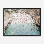 Shop Polignano A Mare From Above I Photo Canvas Print a coastal themed photography framed stretched canvas print from The Print Emporium wall artwork collection - Buy Australian made prints for the home and your interior decor space, TPE-1223-CA-35X46-NF