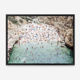 Shop Polignano A Mare From Above I Photo Canvas Print a coastal themed photography framed stretched canvas print from The Print Emporium wall artwork collection - Buy Australian made prints for the home and your interior decor space, TPE-1223-CA-35X46-NF