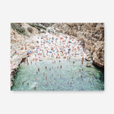 Shop Polignano A Mare From Above I Photo Canvas Print a coastal themed photography framed stretched canvas print from The Print Emporium wall artwork collection - Buy Australian made prints for the home and your interior decor space, TPE-1223-CA-35X46-NF