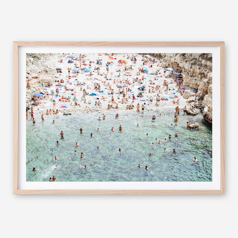 Shop Polignano A Mare From Above II Photo Art Print a coastal themed photography wall art print from The Print Emporium wall artwork collection - Buy Australian made fine art poster and framed prints for the home and your interior decor, TPE-1224-AP