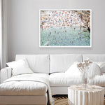 Shop Polignano A Mare From Above II Photo Art Print a coastal themed photography wall art print from The Print Emporium wall artwork collection - Buy Australian made fine art poster and framed prints for the home and your interior decor, TPE-1224-AP