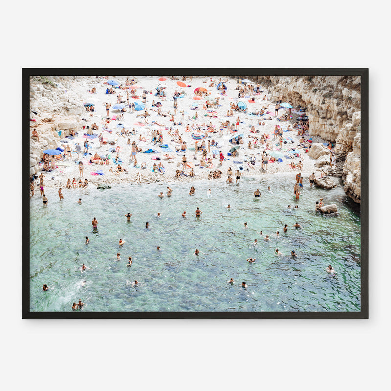Shop Polignano A Mare From Above II Photo Art Print a coastal themed photography wall art print from The Print Emporium wall artwork collection - Buy Australian made fine art poster and framed prints for the home and your interior decor, TPE-1224-AP