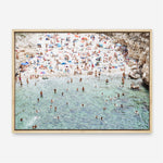 Shop Polignano A Mare From Above II Photo Canvas Print a coastal themed photography framed stretched canvas print from The Print Emporium wall artwork collection - Buy Australian made prints for the home and your interior decor space, TPE-1224-CA-35X46-NF