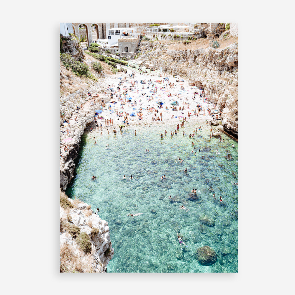 Shop Polignano A Mare From Above III Photo Art Print a coastal themed photography wall art print from The Print Emporium wall artwork collection - Buy Australian made fine art poster and framed prints for the home and your interior decor, TPE-1227-AP