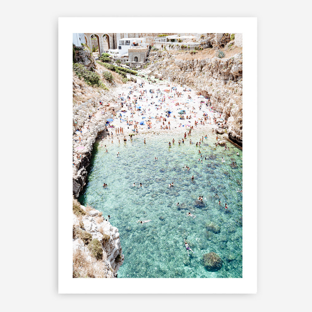 Shop Polignano A Mare From Above III Photo Art Print a coastal themed photography wall art print from The Print Emporium wall artwork collection - Buy Australian made fine art poster and framed prints for the home and your interior decor, TPE-1227-AP