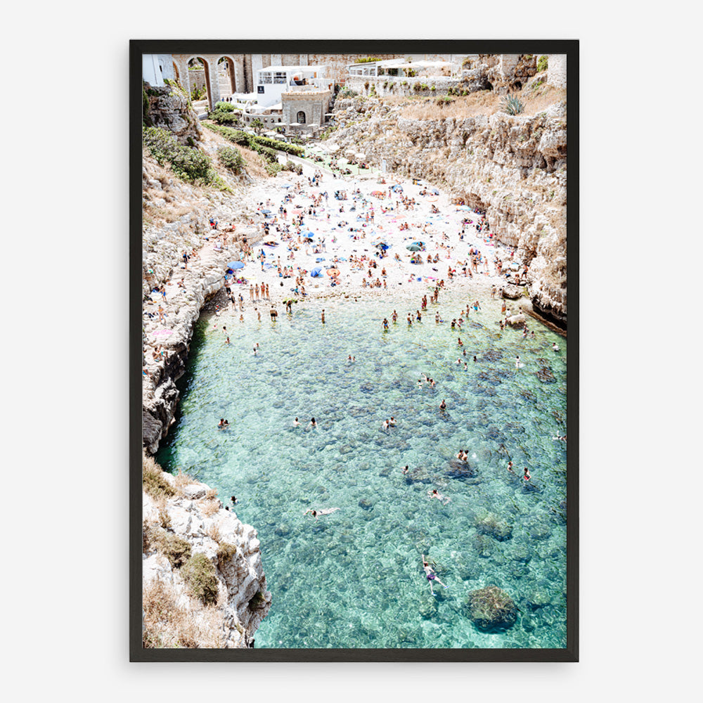 Shop Polignano A Mare From Above III Photo Art Print a coastal themed photography wall art print from The Print Emporium wall artwork collection - Buy Australian made fine art poster and framed prints for the home and your interior decor, TPE-1227-AP