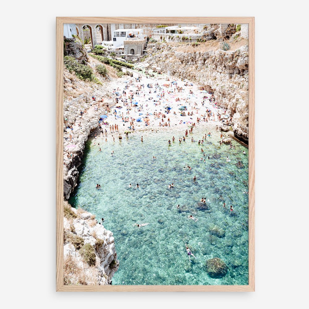 Shop Polignano A Mare From Above III Photo Art Print a coastal themed photography wall art print from The Print Emporium wall artwork collection - Buy Australian made fine art poster and framed prints for the home and your interior decor, TPE-1227-AP