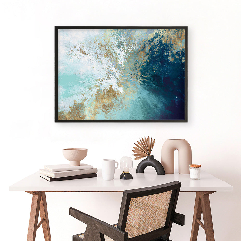 Shop Pomona Art Print a painted abstract themed wall art print from The Print Emporium wall artwork collection - Buy Australian made fine art painting style poster and framed prints for the home and your interior decor room, TPE-PC-HB001-AP